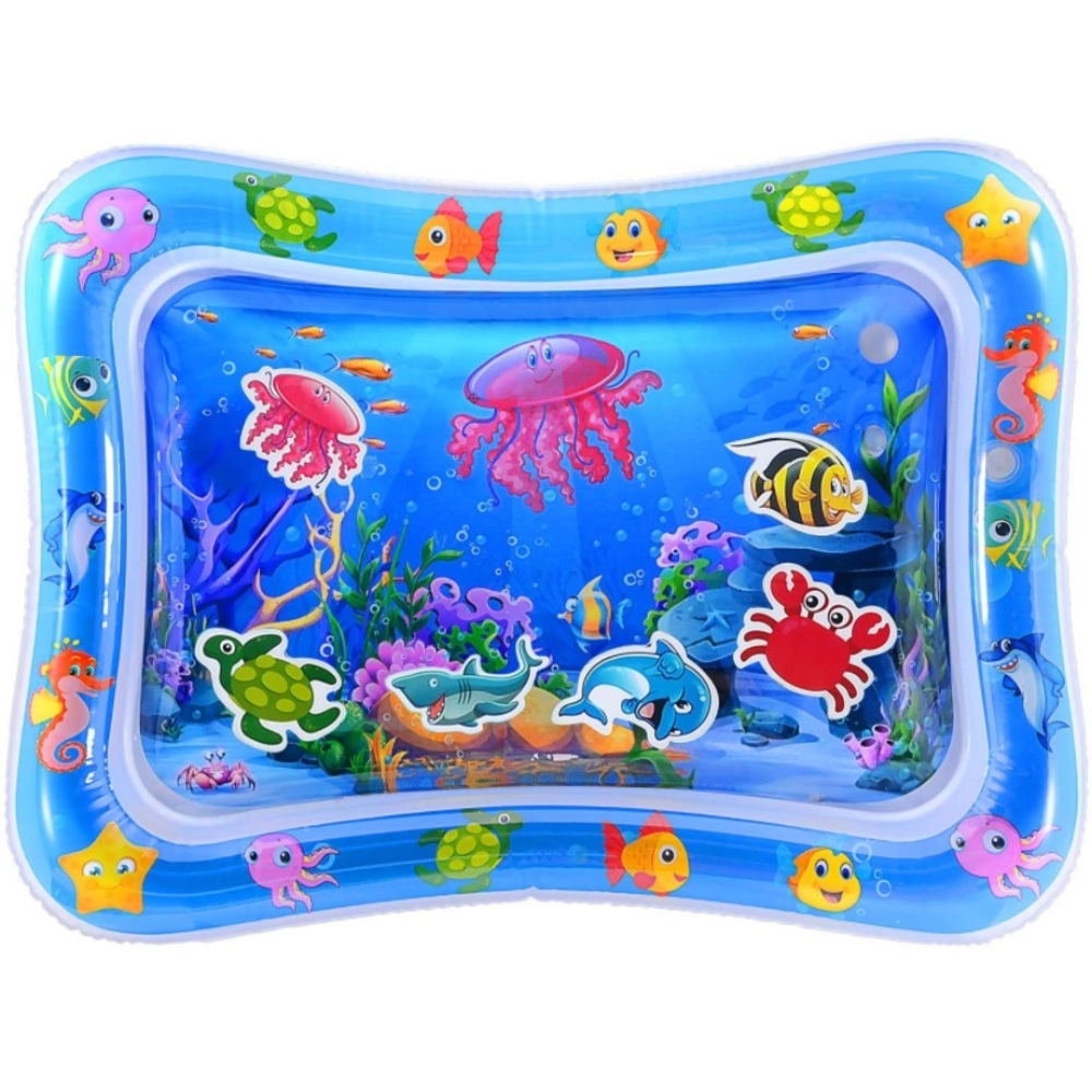 Tummy time water mat